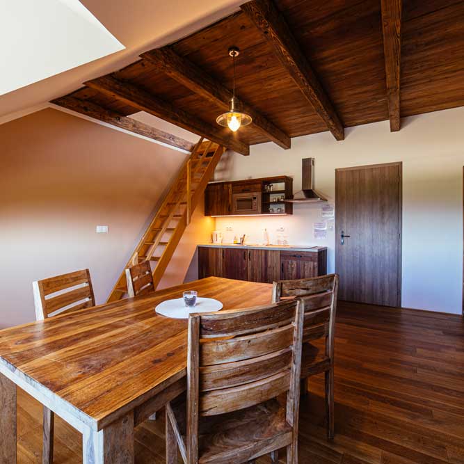 4lůžkový apartmán Ranč Milovice